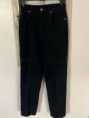 Black High-Waist Pants